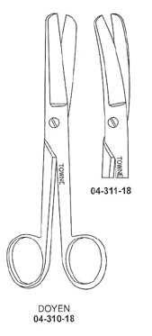 Doyen Abdominal Scissor